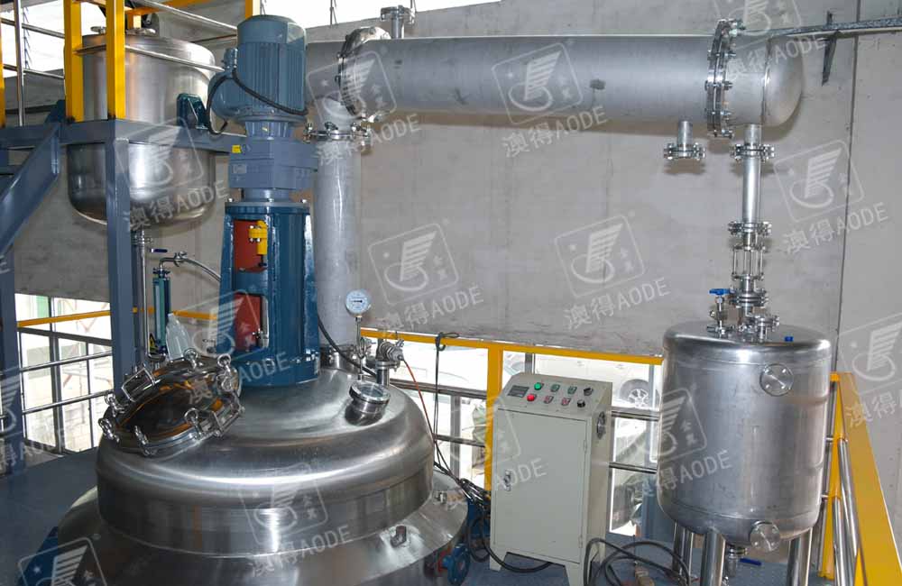 油墨(mò)反應釜工程(chéng)案例